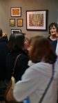 Infusion Gallery opening February 7th, 2013. Marcia from the West Columbia Gorge Chamber by The Mirror Project.
